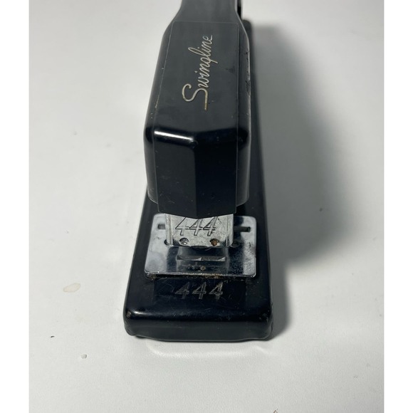 Vintage Swingline Stapler 444 Model 94-02 Metal Desktop Black USA - Picture 2 of 4